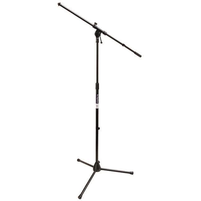 On Stage Boom Mic Stand with 30" Euro Boom in Black - GIG Guitars