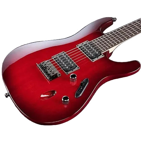 Ibanez S521 Electric Guitar Blackberry Sunburst Electric Guitars