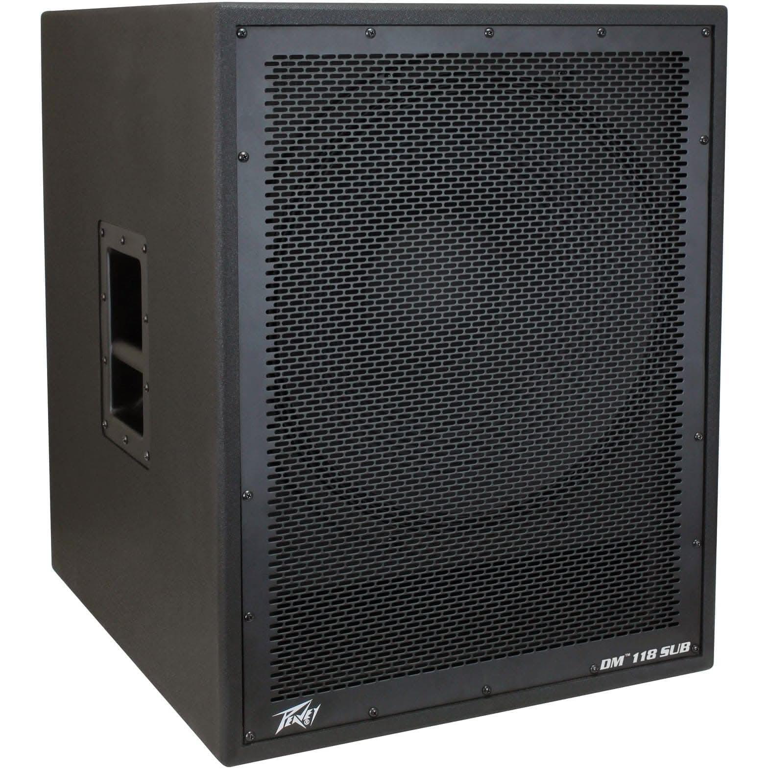 Peavey Dark Matter Series "DM-118 SUB" Powered 800W, 18" PA Subwoofer - GIG Guitars