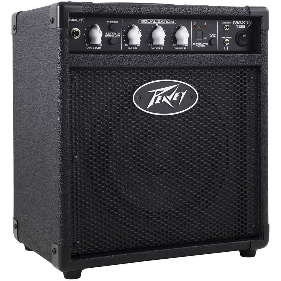 Peavey MAX Series "MAX158" Bass Amp Combo 20-Watt, 1 x 8" - GIG Guitars