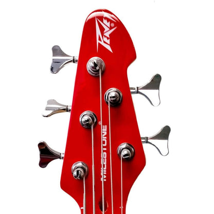 Peavey Milestone Series 5-String Bass Guitar in Red - GIG Guitars