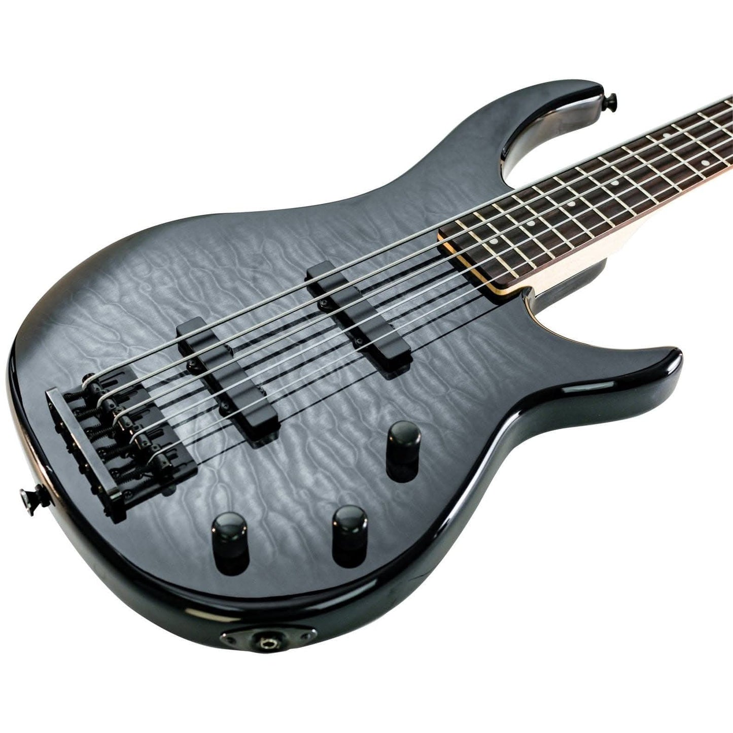 Peavey Millennium Series 5-String Bass Guitar in Trans Black - GIG Guitars