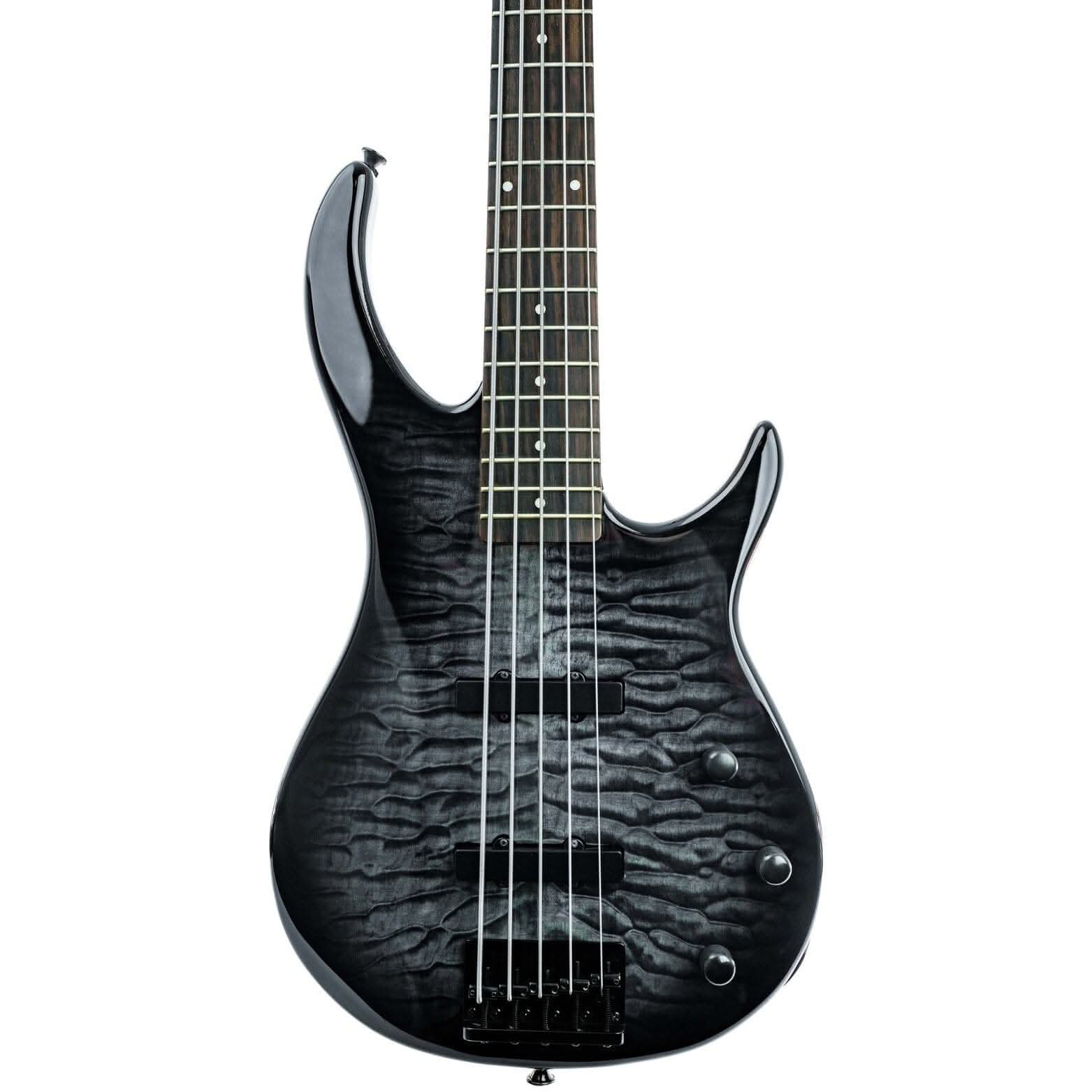 Peavey Millennium Series 5-String Bass Guitar in Trans Black - GIG Guitars