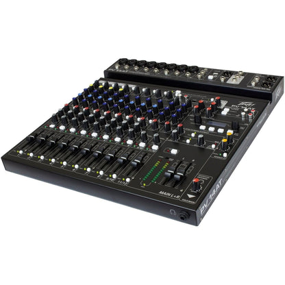 Peavey PV Series "PV-14AT" Compact 14-Channel Mixer with Bluetooth & Antares Auto-Tune - GIG Guitars