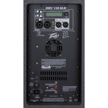 Peavey RBN Series "RBN-118" Powered 2000W, 18" PA Subwoofer - GIG Guitars