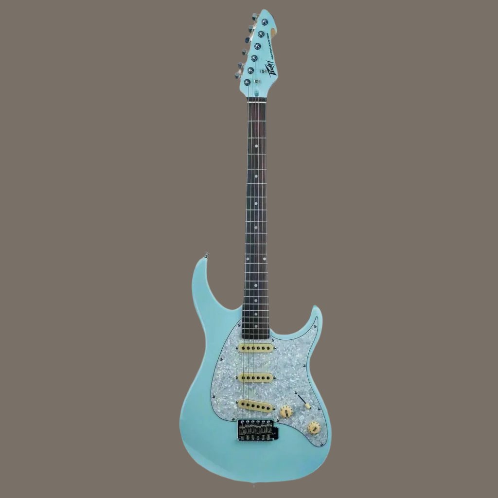 Peavey Raptor Custom Series Electric Guitar in Columbia Blue (3SC) - GIG Guitars