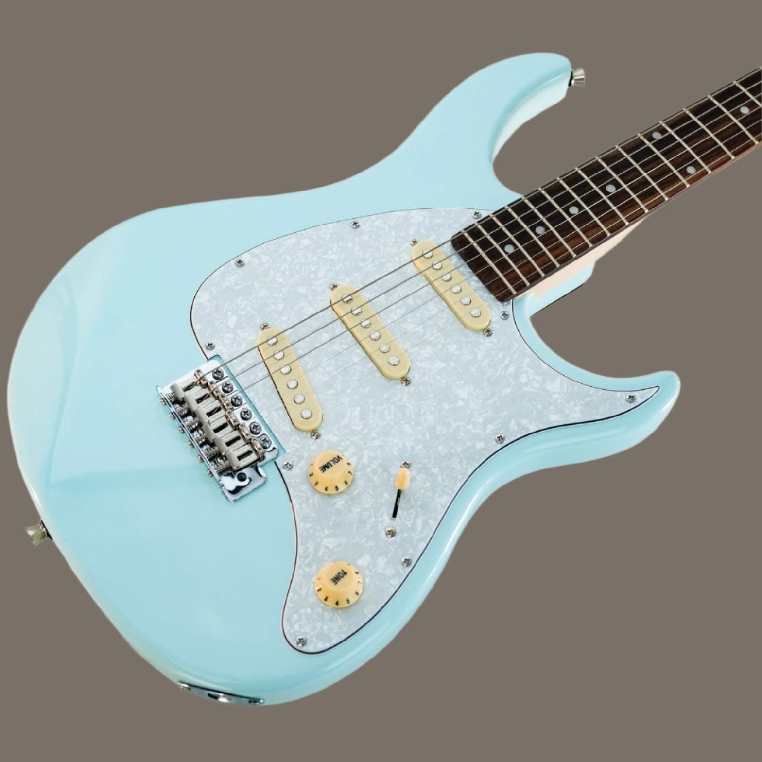 Peavey Raptor Custom Series Electric Guitar in Columbia Blue (3SC) - GIG Guitars