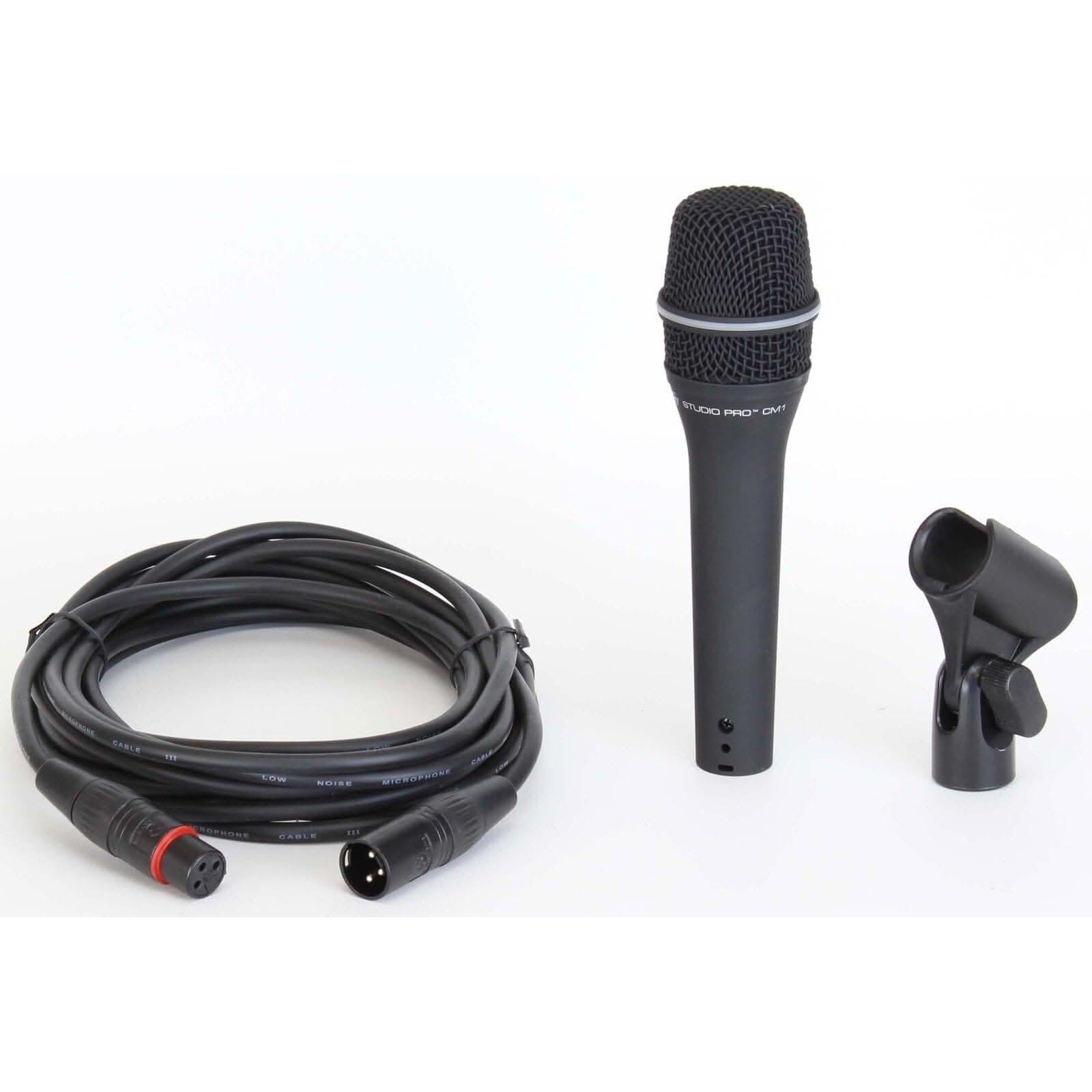 Peavey CM1 Handheld Condenser Microphone with XLR-XLR Cable - GIG Guitars