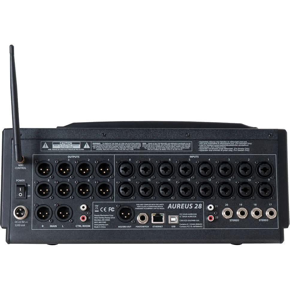 Peavey Aureus Series "AUREUS28" Digital 28-Channel Mixer with WiFi & Bluetooth - GIG Guitars