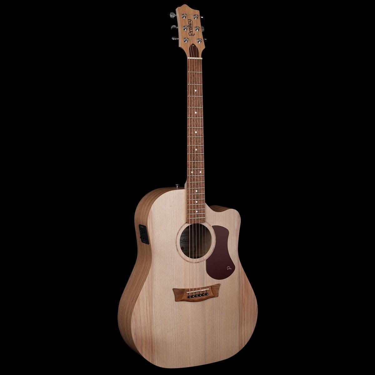 Pratley Entertainer Dreadnought Cutaway All Solid Maple B/S / Bunya Top w/pickup - GIG Guitars