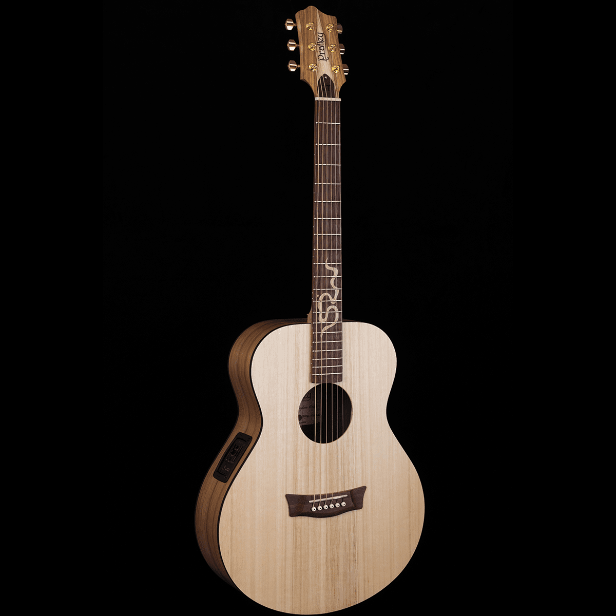 Pratley Josh Teskey Signature Deep Body Concert Blackwood B/S QLD Fig Top - GIG Guitars