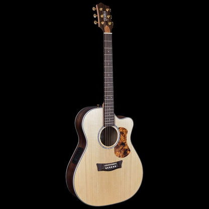 Pratley Studio Series OM Cutaway Model All Solid Indian Rosewood B/S Sitka Spruce Top - GIG Guitars