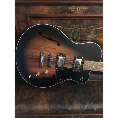 Pratley SH22 Semi-Hollow Vintage Burst Seth Lover Humbuckers Pratley Guitars Semi-Hollow Guitars