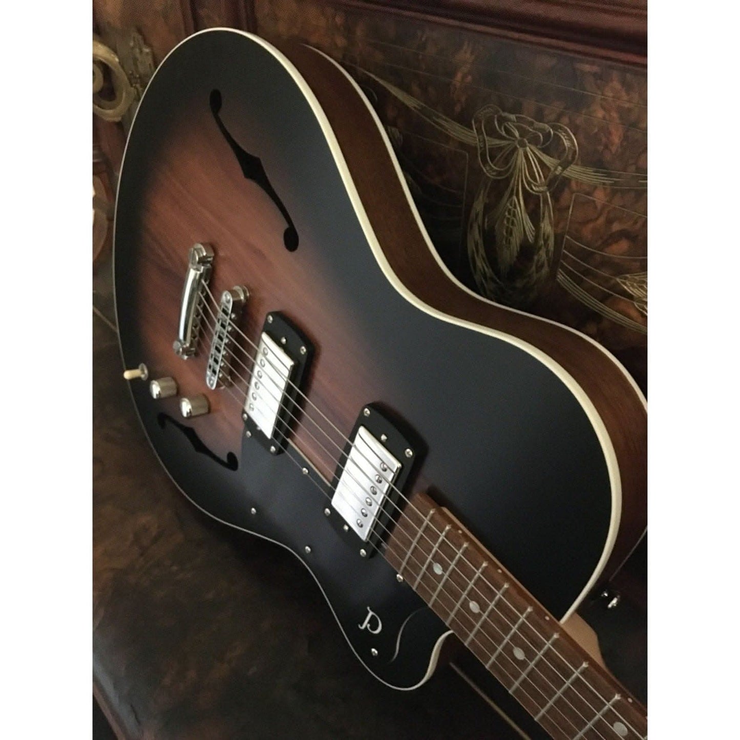 Pratley SH22 Semi-Hollow Vintage Burst Seth Lover Humbuckers Pratley Guitars Semi-Hollow Guitars