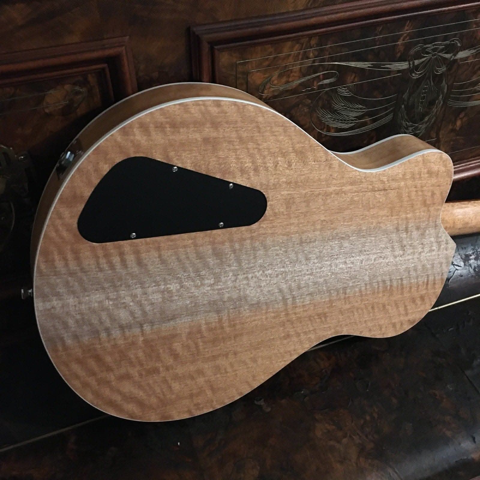 Pratley SH90 Semi-Hollow Vintage Yellow Phat Cat P90 Set Pratley Guitars Semi-Hollow Guitars