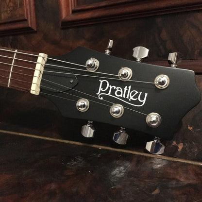 Pratley SH90 Semi-Hollow Vintage Yellow Phat Cat P90 Set Pratley Guitars Semi-Hollow Guitars