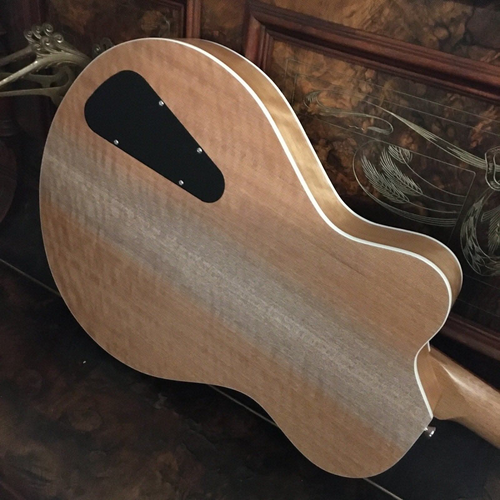 Pratley SH90 Semi-Hollow Vintage Yellow Phat Cat P90 Set Pratley Guitars Semi-Hollow Guitars