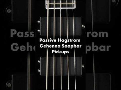 Hagstrom Nekromant 4 Bass Black Gloss