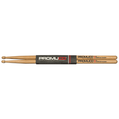 Promuco 18015A American Hickory 5A Wood Tip Promuco Drum Sticks