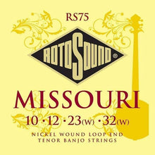 Rotosound RS75 Banjo 4 String Tenor Set - Loop End Rotosound Banjo Strings