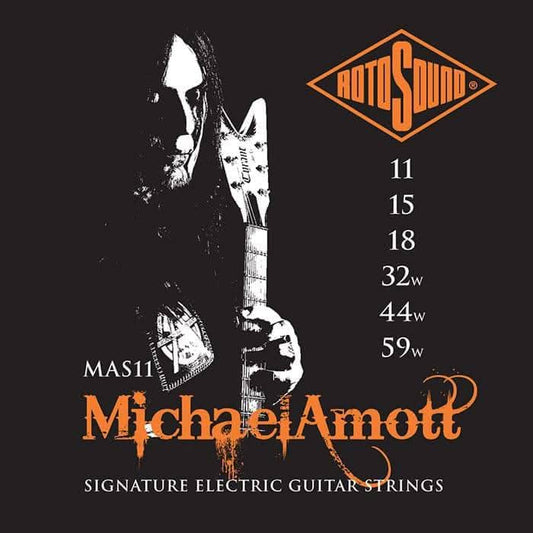 Rotosound MAS11 Michael Amott Signature 11-59 Electric Set Rotosound 