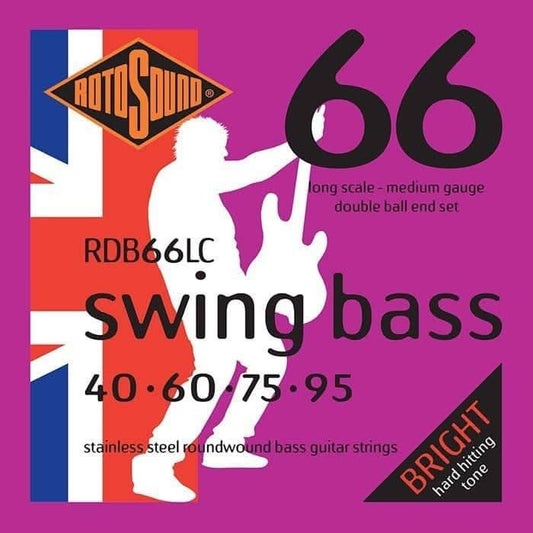 Rotosound RDB66LC Swing Bass 66 Double Ball End 40-95 Rotosound 