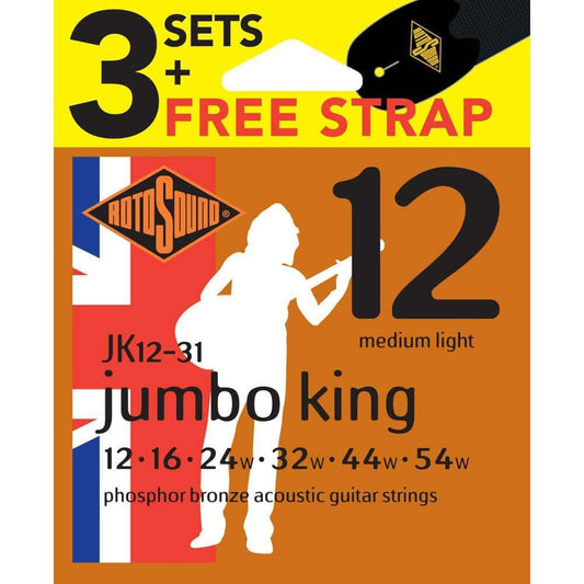 Rotosound RJK1231 PB Value Pack 12's Rotosound 