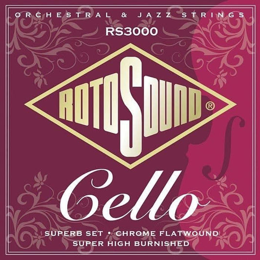 Rotosound RS3000 Cello Superb String Set Rotosound 