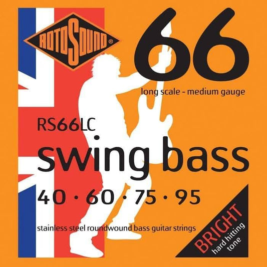 Rotosound RS66LC Swing Bass 66 Long Scale 40 - 95 Stainless Rotosound 