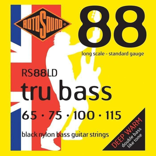 Rotosound RS88LD Tru Bass 88 Black Nylon Tapewound 65 - 115 Rotosound 