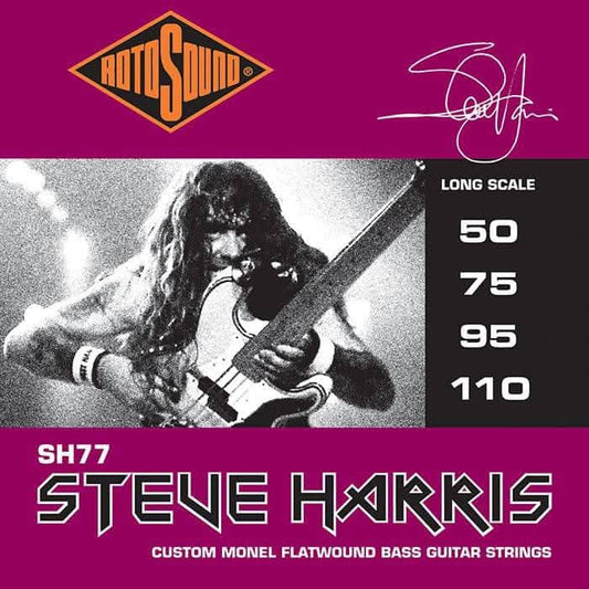 Rotosound SH77 Steve Harris Monel Flatwound Bass Strings Rotosound 