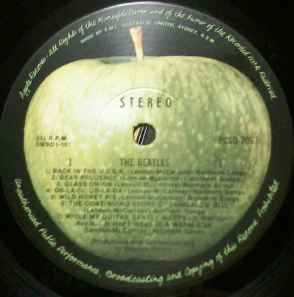 The Beatles – The White Album (2xLP Vinyl Set – Original Australian Pressing)