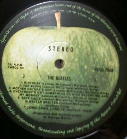 The Beatles – The White Album (2xLP Vinyl Set – Original Australian Pressing)