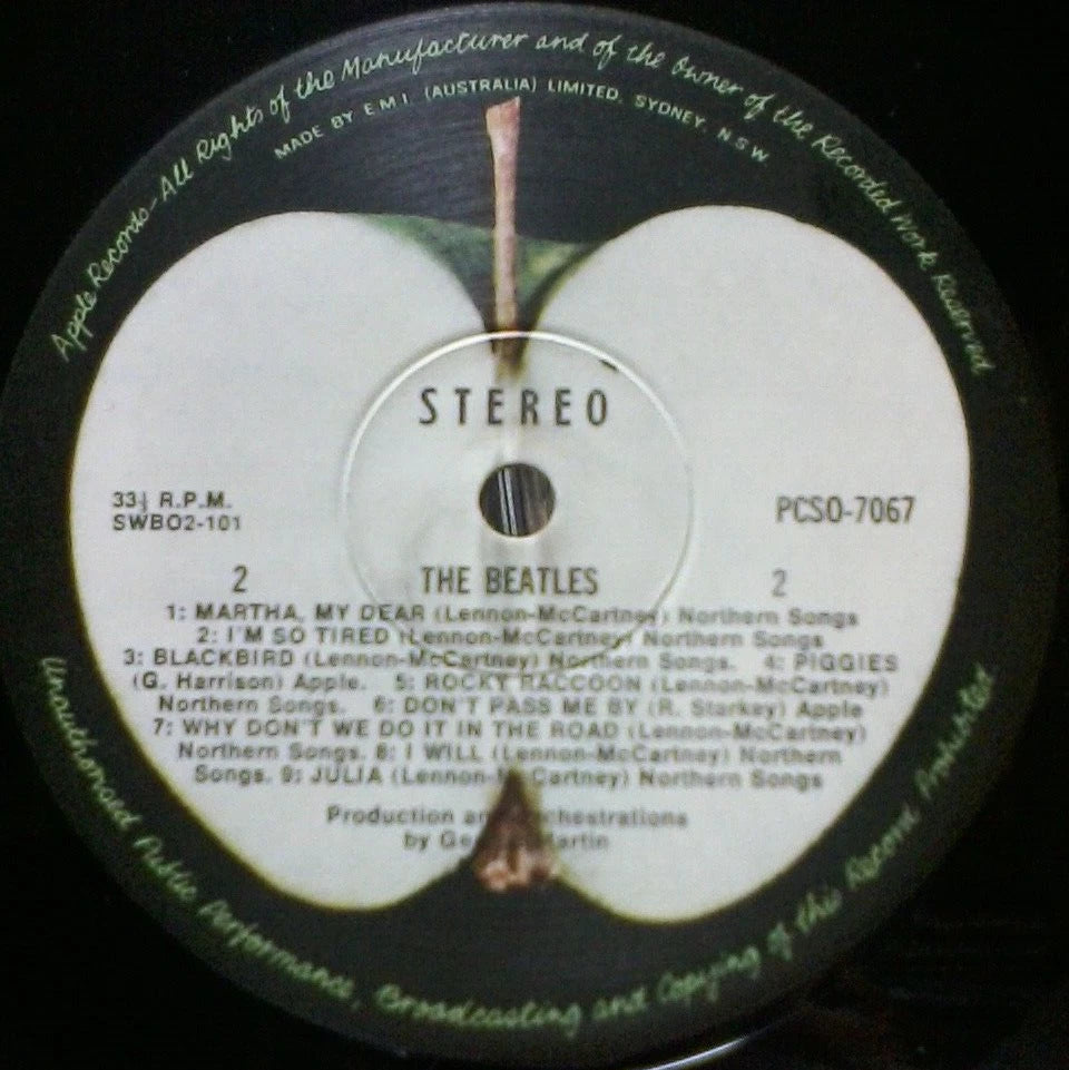 The Beatles – The White Album (2xLP Vinyl Set – Original Australian Pressing)