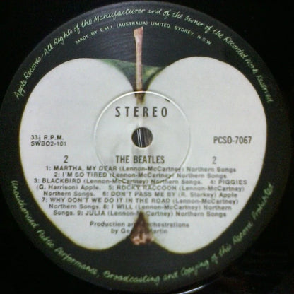The Beatles – The White Album (2xLP Vinyl Set – Original Australian Pressing)