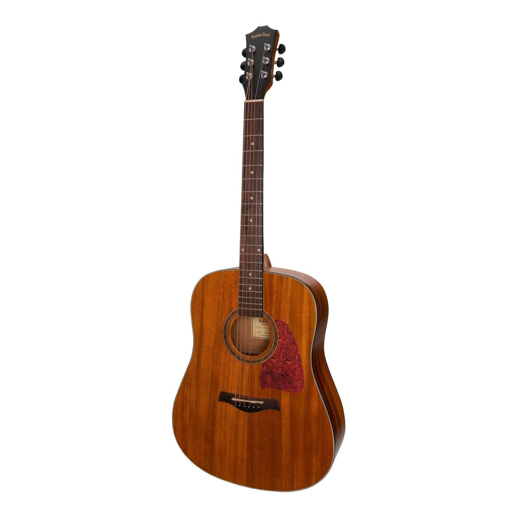 Sanchez Acoustic Dreadnought Guitar (Koa) - GIG Guitars