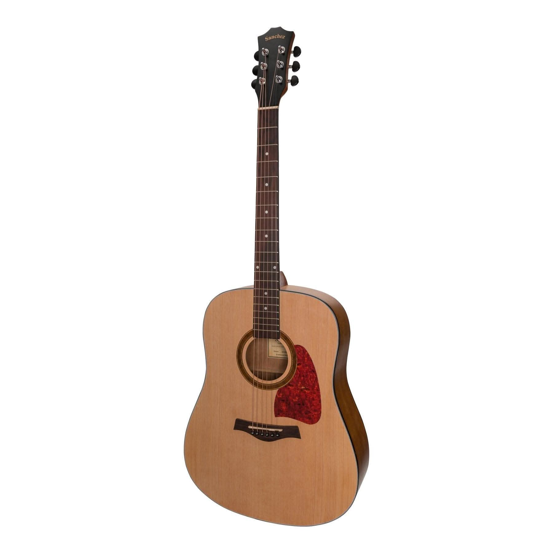 Sanchez Acoustic Dreadnought Guitar (Spruce/Acacia) - GIG Guitars