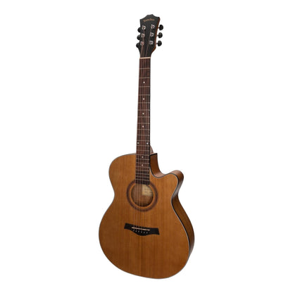 Sanchez Acoustic-Electric Small Body Cutaway Guitar (Acacia) - GIG Guitars