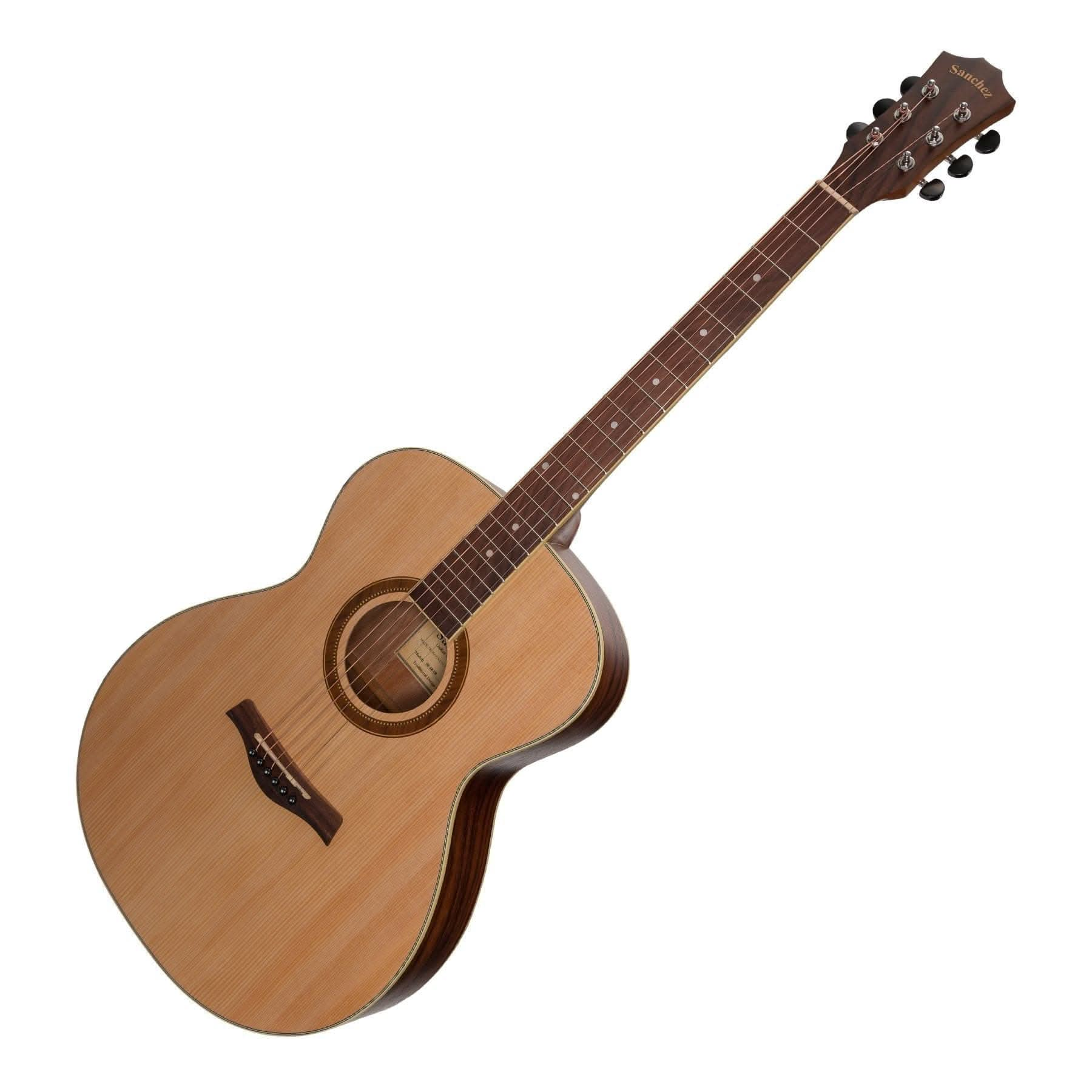 Sanchez Acoustic Small Body Guitar (Spruce/Rosewood) - GIG Guitars