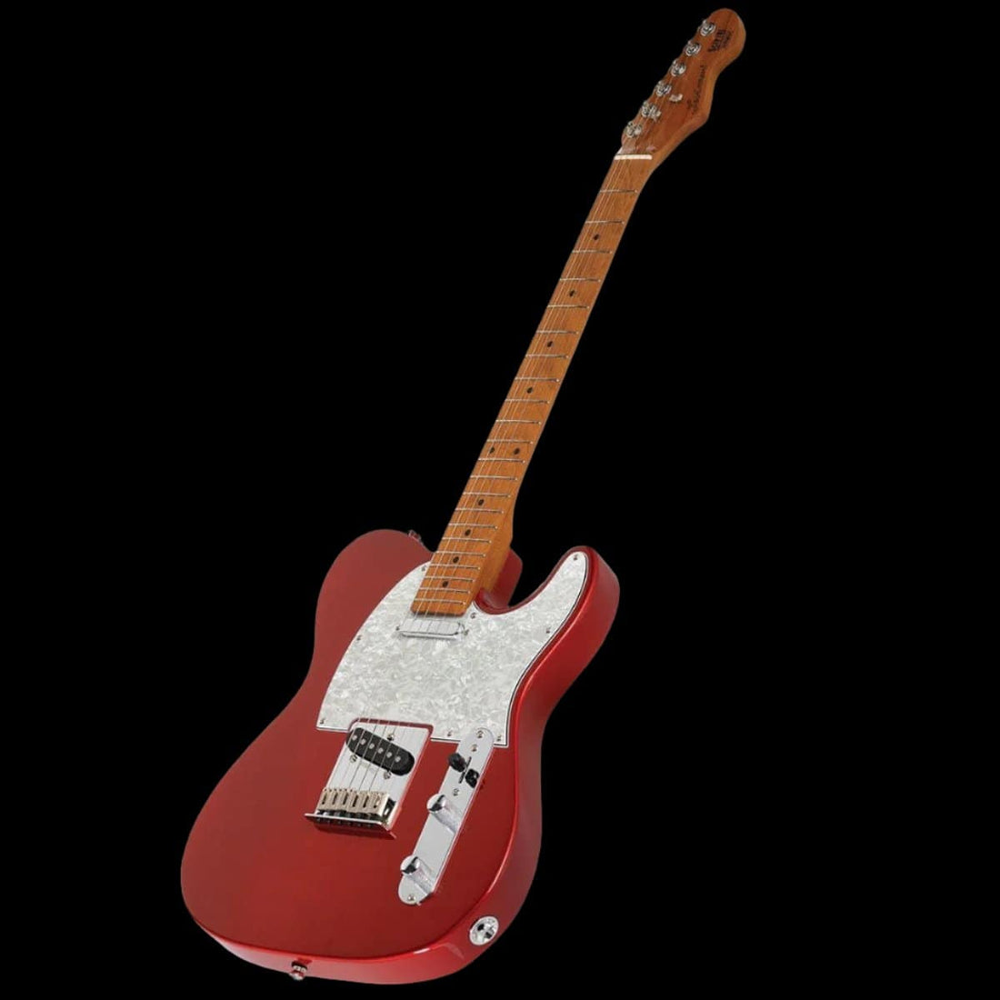 Sceptre Arlington Std Single Cutaway Candy Apple Red SS w Maple Board by Levinson - GIG Guitars