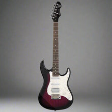 Sceptre Ventana Deluxe Double Cutaway HSS See Thru Misty Violet Sceptre Electric Guitars