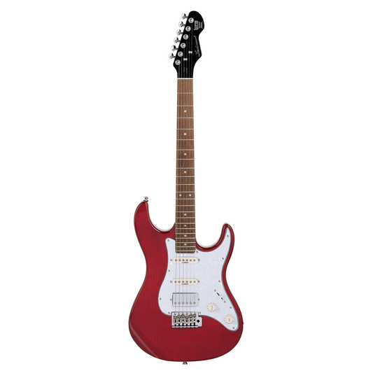 Sceptre Ventana Deluxe Double Cutaway HSS See Thru Red