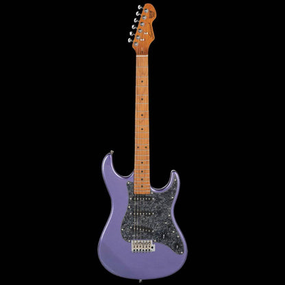 Sceptre Ventana Std Double Cutaway Metallic Purple SSS w Maple Board by Levinson - GIG Guitars