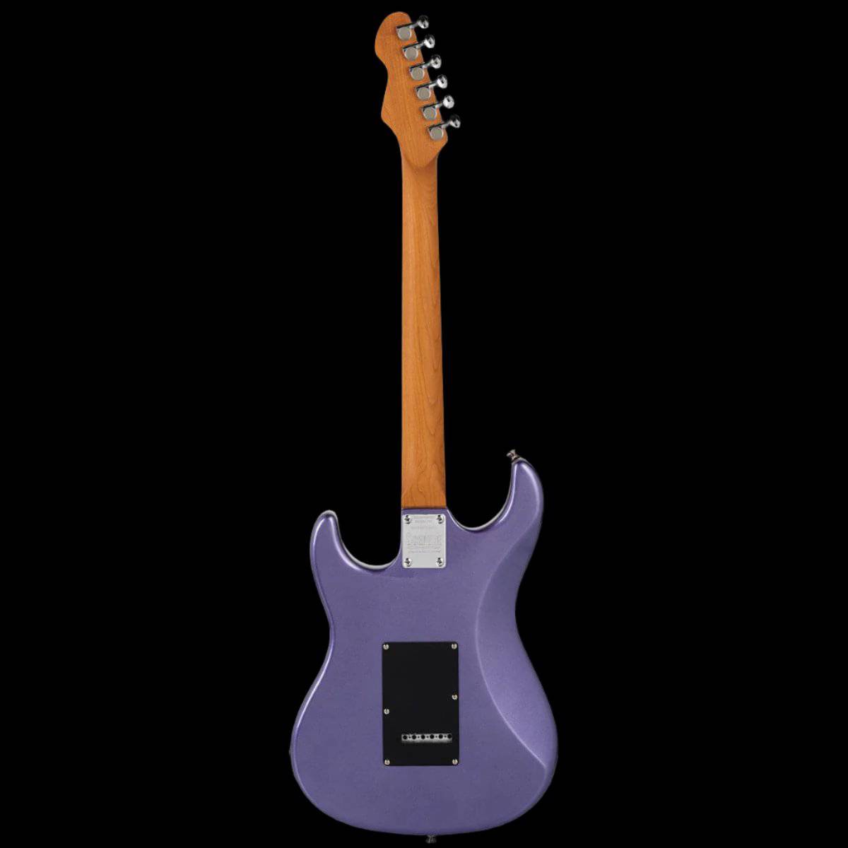 Sceptre Ventana Std Double Cutaway Metallic Purple SSS w Maple Board by Levinson - GIG Guitars