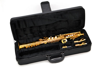 J.Michael SP650 Soprano Saxophone (Bb) in Clear Lacquer Finish