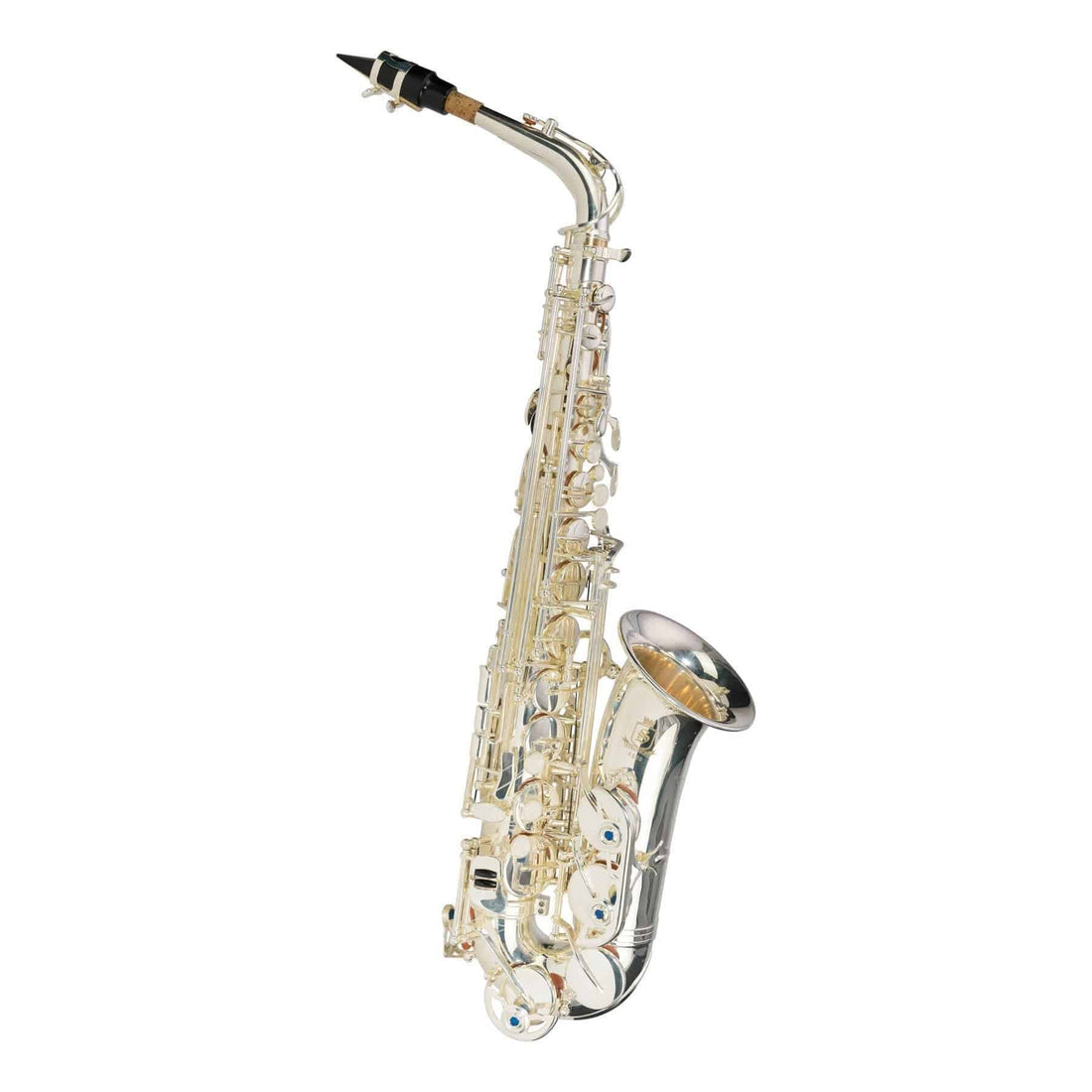 Steinhoff Intermediate Alto Saxophone (Silver) - GIG Guitars