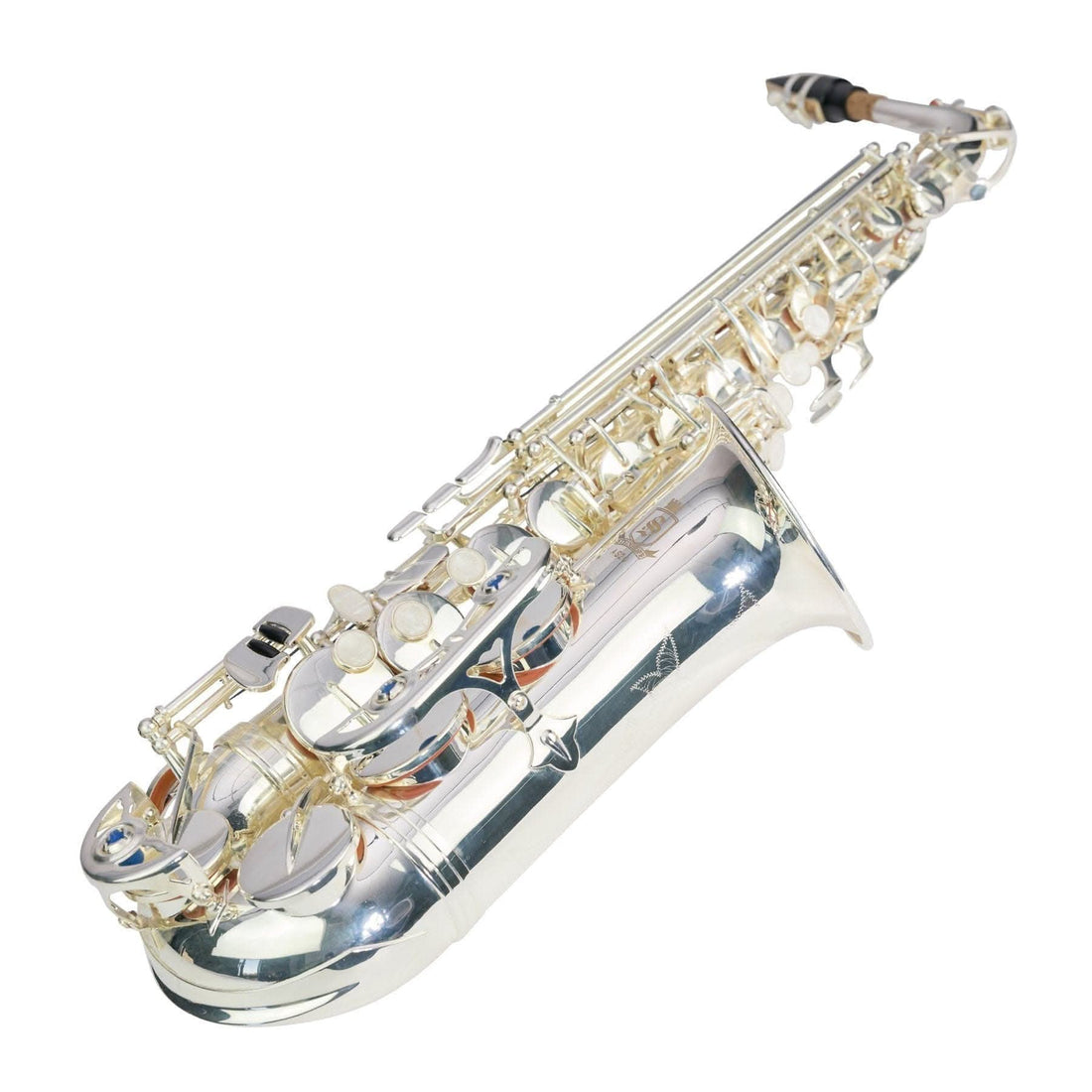 Steinhoff Intermediate Alto Saxophone (Silver) - GIG Guitars