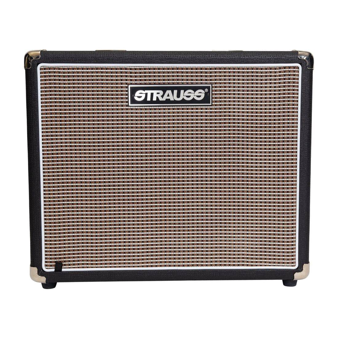 Strauss 1x10 30 Watt Open Back Speaker Cabinet Black