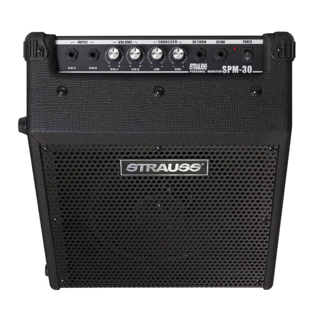 Strauss 30 Watt Multi-Purpose Full Range Personal Monitor Black