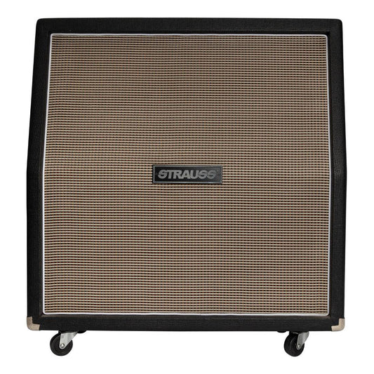 Strauss 4x12 400 Watt Speaker Cabinet Black